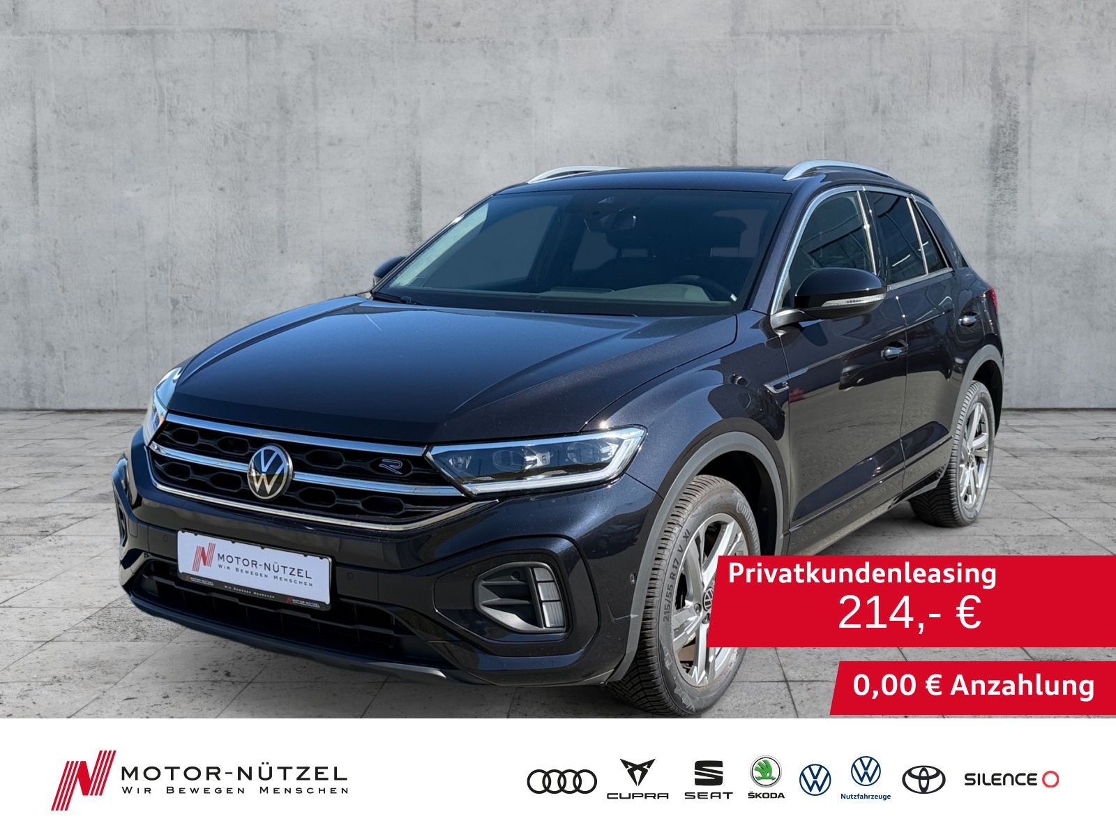 Volkswagen T-Roc 1.0 TSI R-LINE 5JG+LED+NAV+APP+ACC+SHZ+RFK