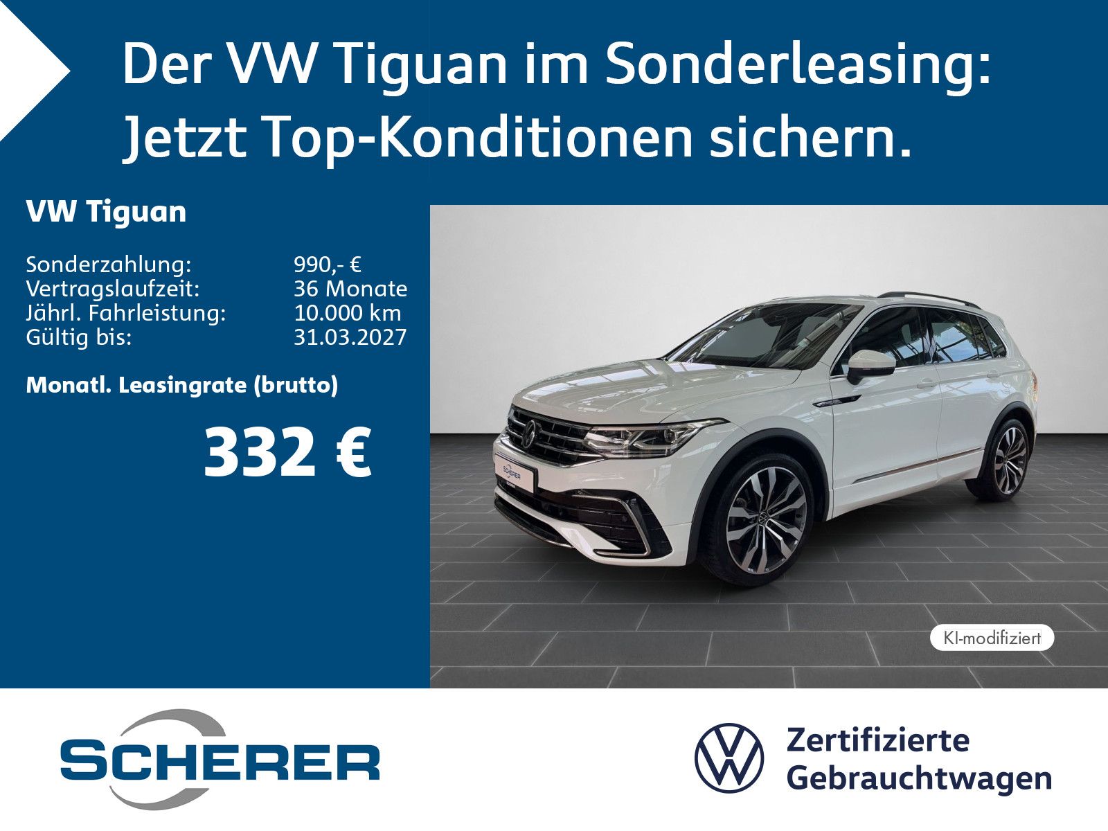 Volkswagen Tiguan R-Line 2.0 TSI 4MOTION DSG STANDHZ*CARPLA