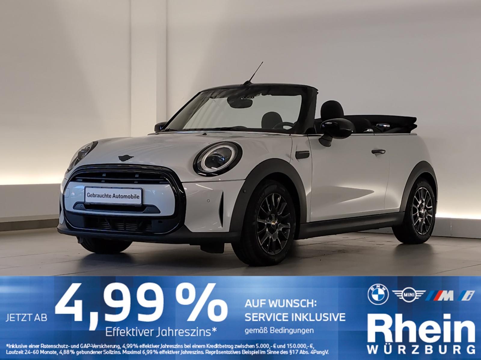 MINI Cooper Cabrio Navi/LED/RFK/SHZ/HuD/PDCvo+hi 2xKl