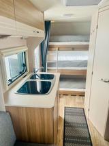 Dethleffs C-Joy 480 QLK - Autark, Mover, Klima, 3er EB - Etagenbett 3er