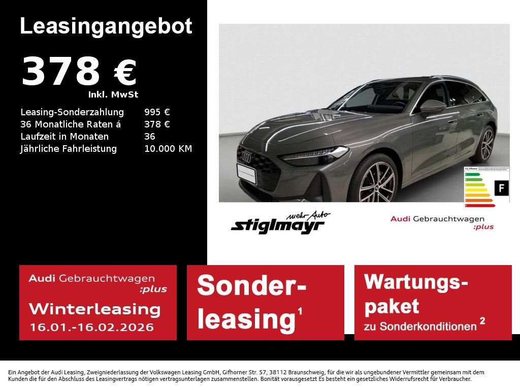 A5 Avant TFSI ACC+AHK+KAMERA+NAVI+SPORTSITZE