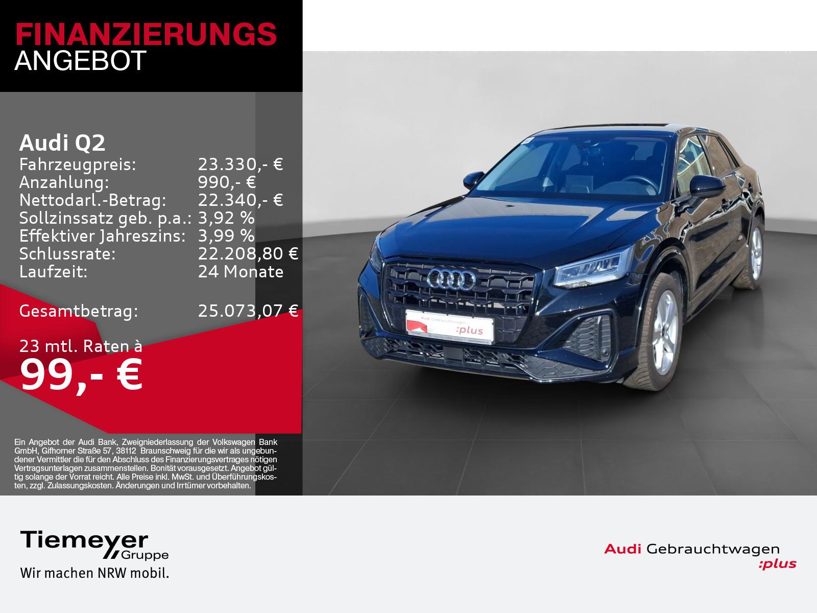 Audi Q2 30 TFSI S LINE KAMERA NAVI SPORTSITZE eKLAPPE