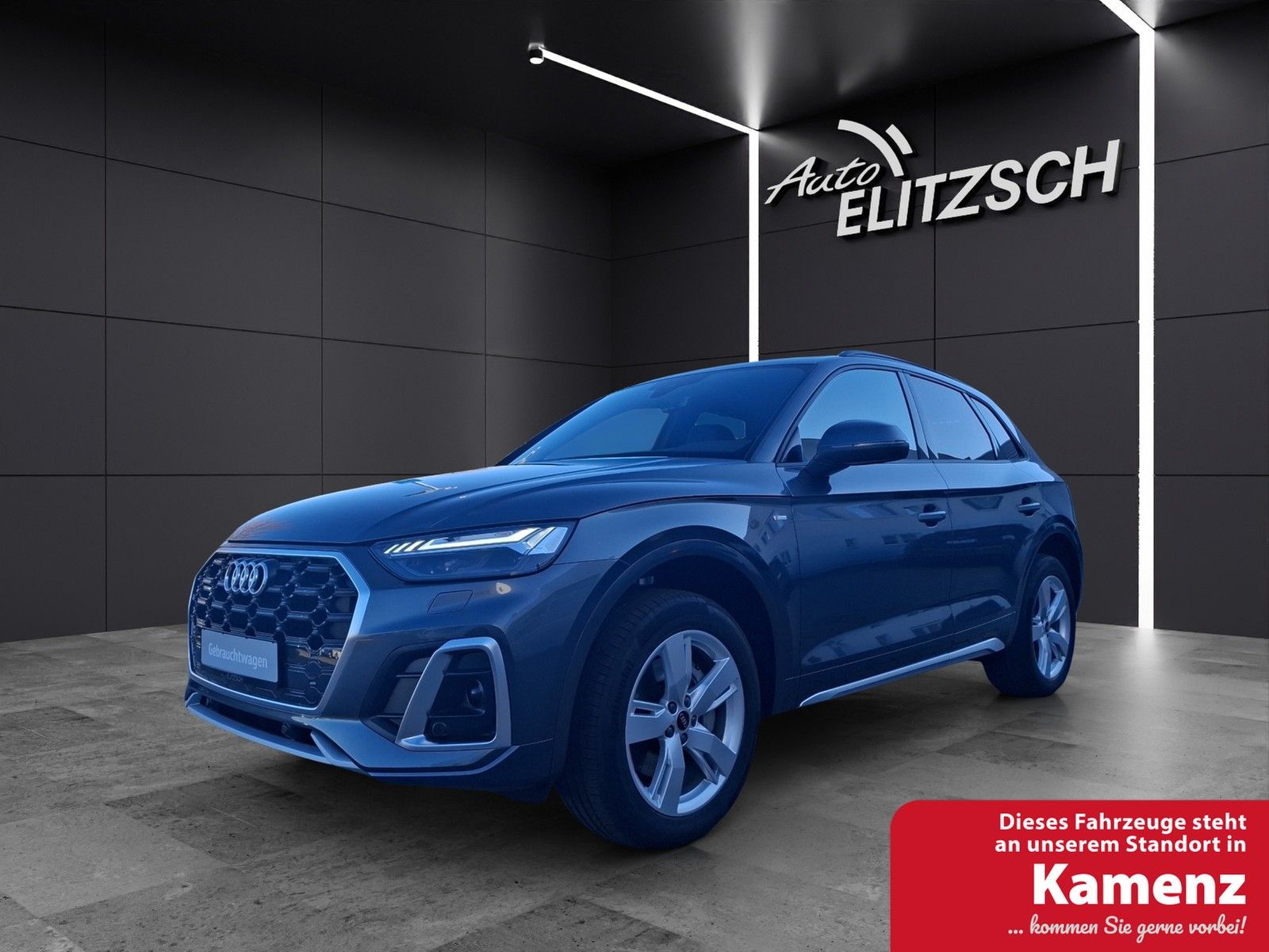 Fahrzeugabbildung Audi Q5 50 TDI quattro S-line Matrix AHK Navi AVC RFK