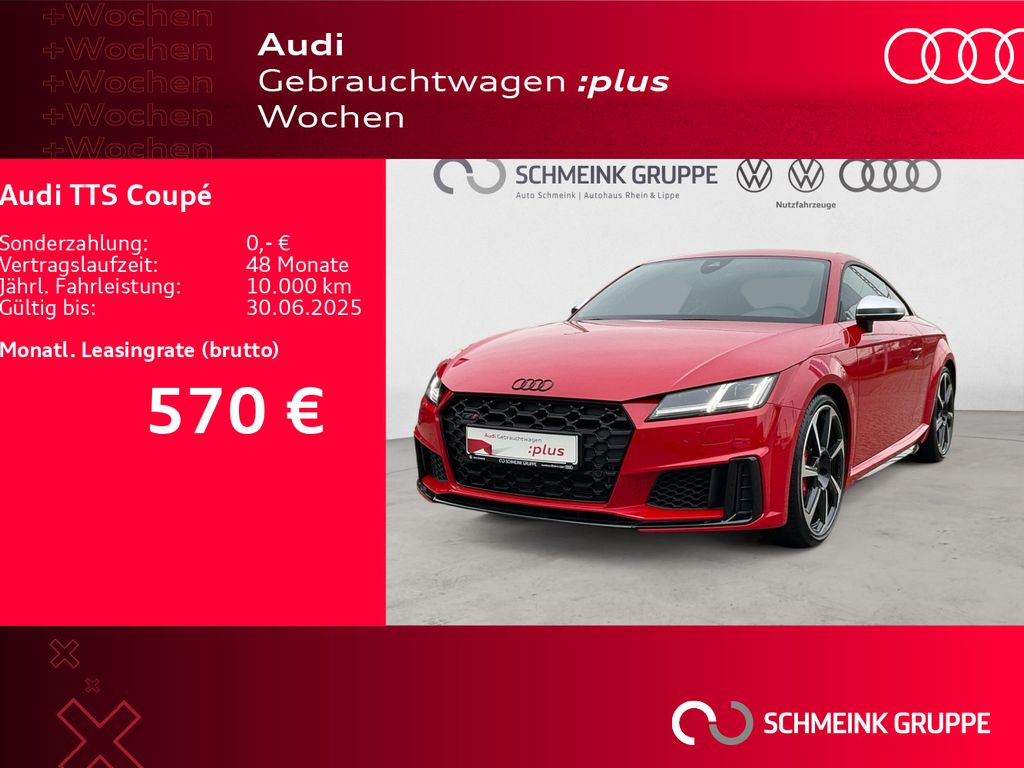 Audi TTS Coupé TFSI S tronic Matrix B&O Nappa Kamera