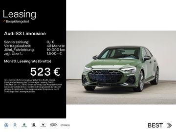 Audi Leasingangebot: Audi S3 Limousine TFSI CARPLAY*ADAPFAHRW*MATRIX*NAVI*
