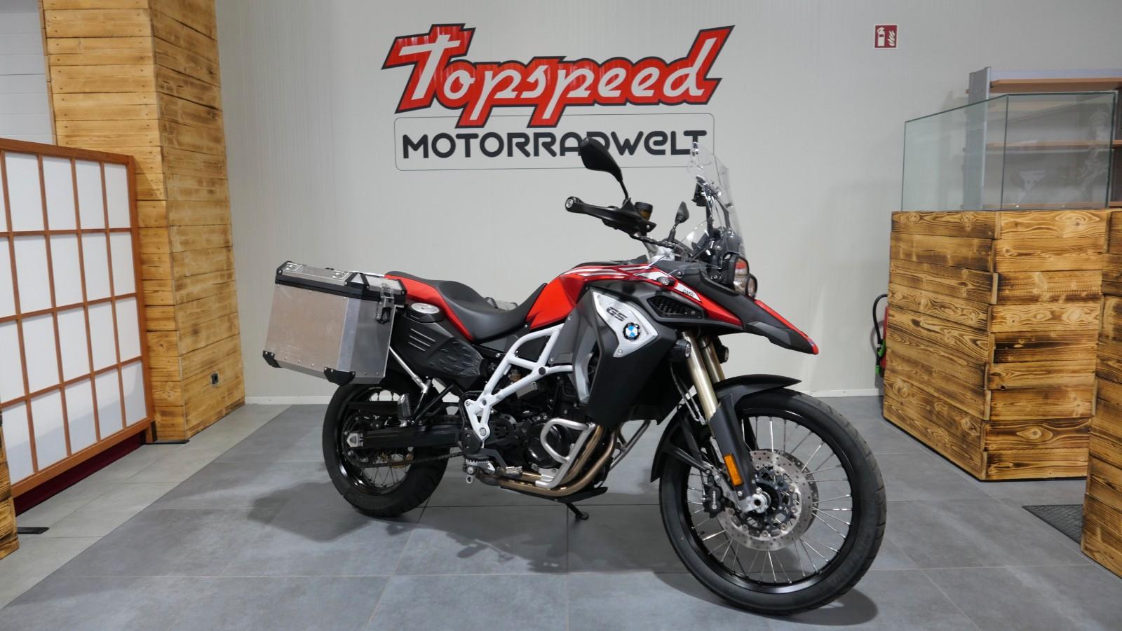 BMW F800 GS Adventure + ALU Seitenkoffer