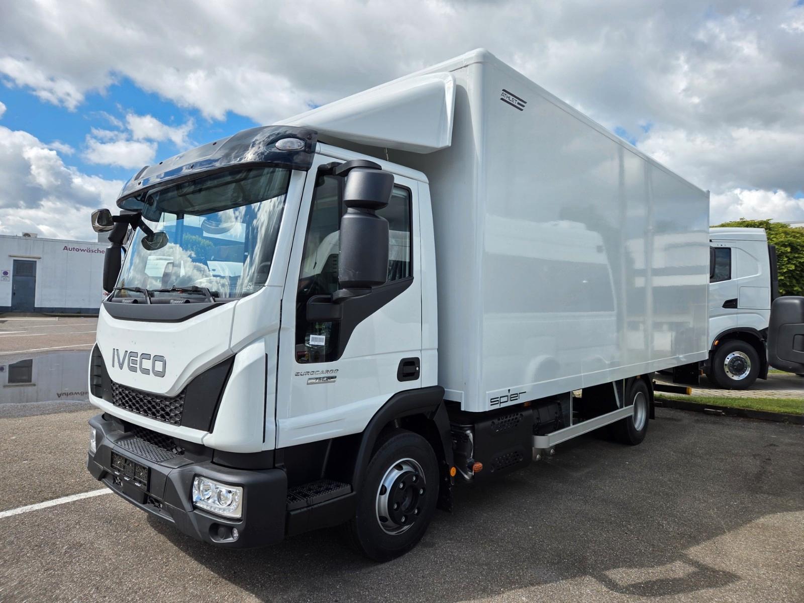 Iveco 75E21/P Koffer/Ladebordwand