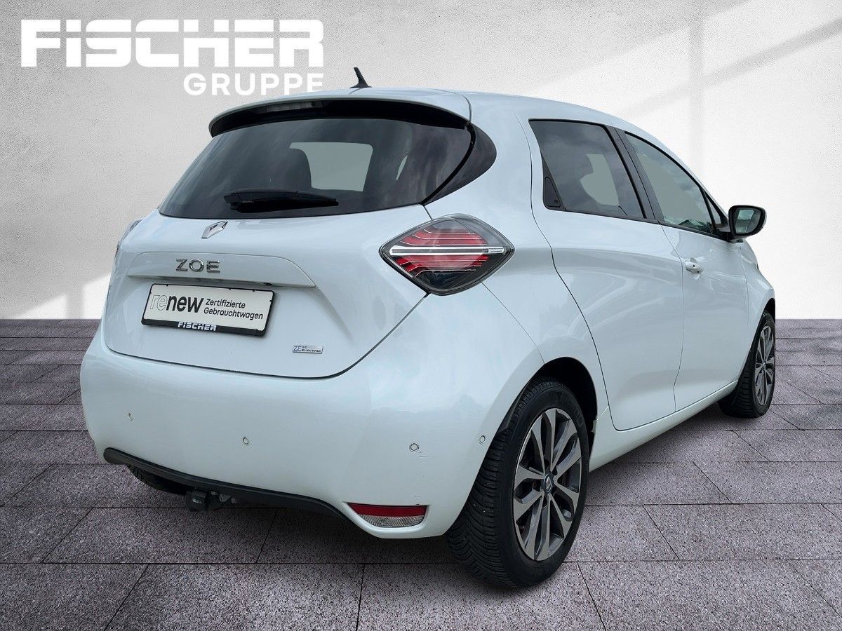 Fahrzeugabbildung Renault ZOE INTENS Batteriemiete R135 Z.E. 50 AHK abnehm - mit KI generiert/bearbeitet