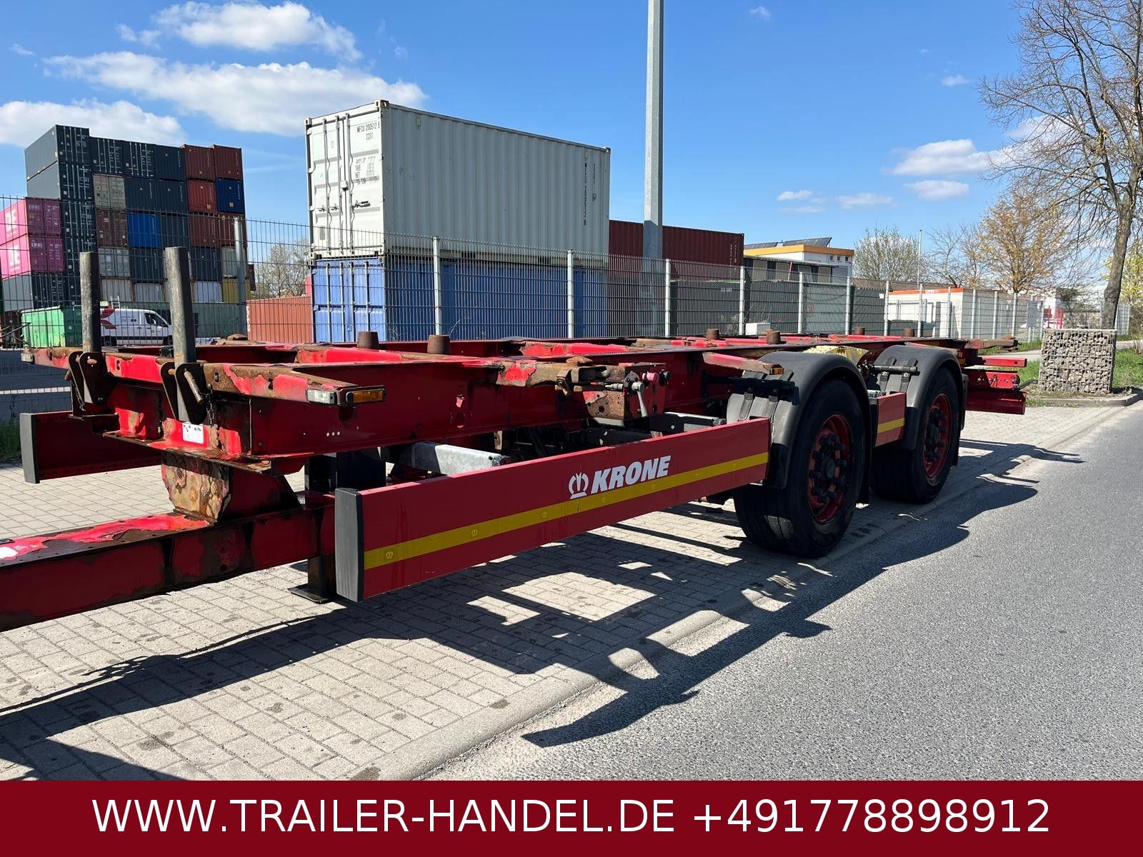 Krone ZZW 18 Tandem BDF TÜV 03/2026