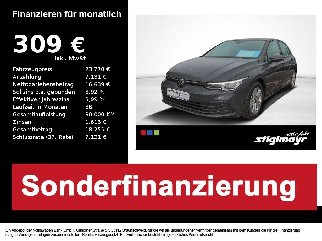 Volkswagen Golf VIII Life 1.5 eTSI DSG ACC+AHK+LED+NAVI