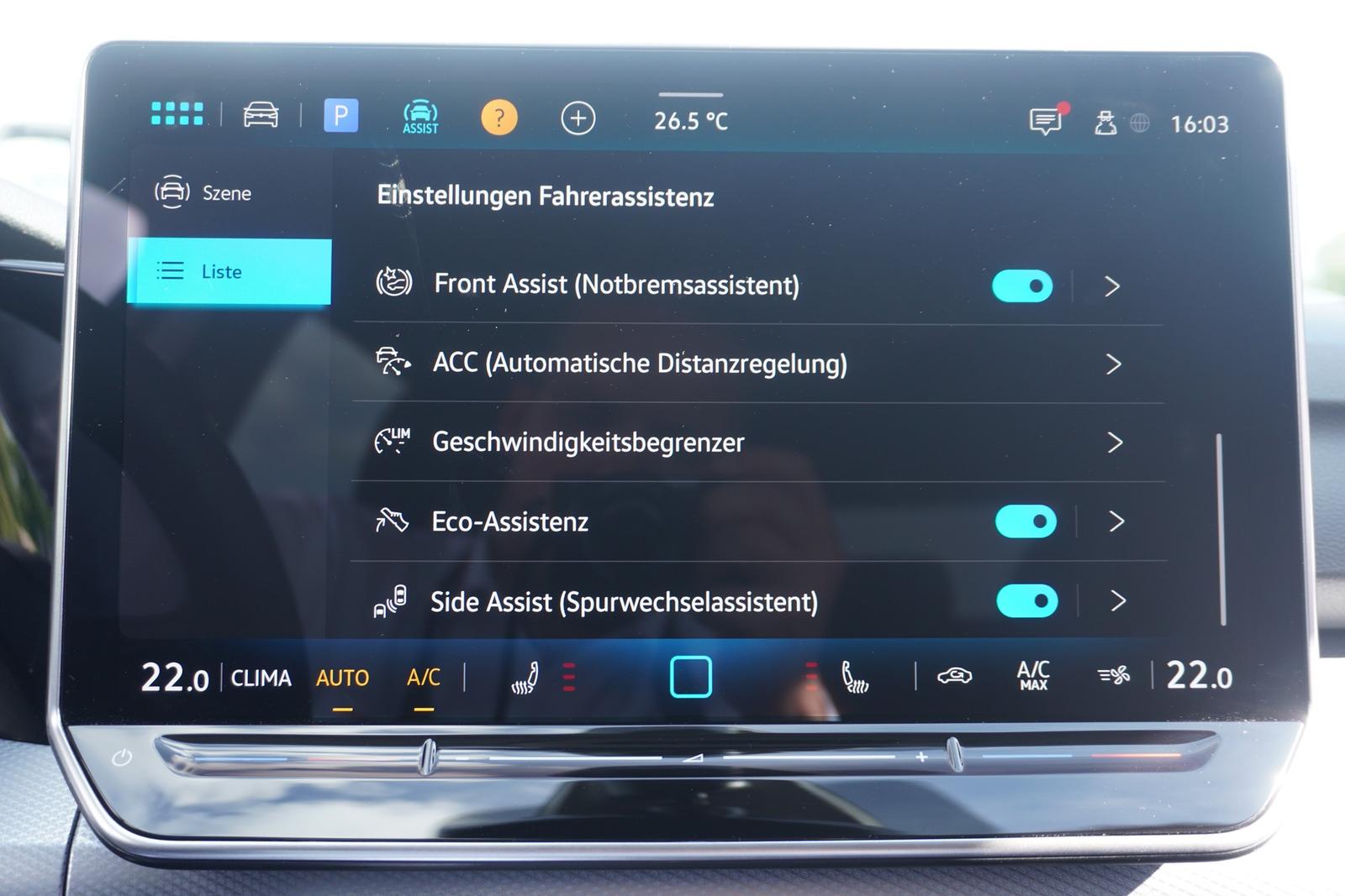 Volkswagen Golf VIII 1.5 eTSI Goal DSG LED Navi Sitzheizung, миниатюра 19