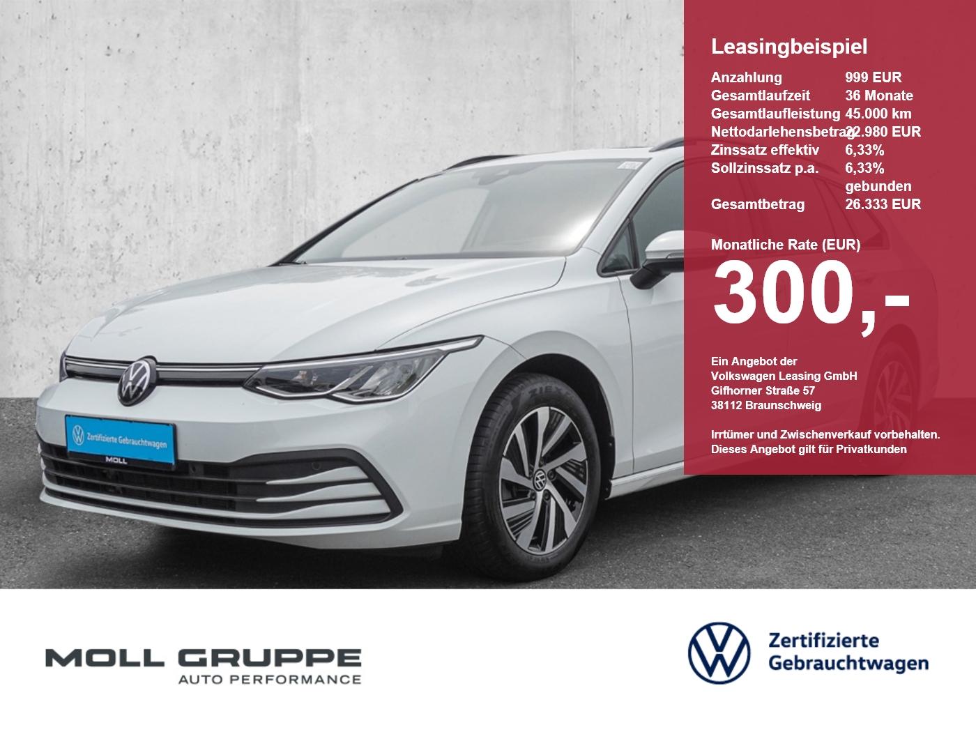 Volkswagen Golf Variant Life 1.0 eTSI Pano Head UP Kamera