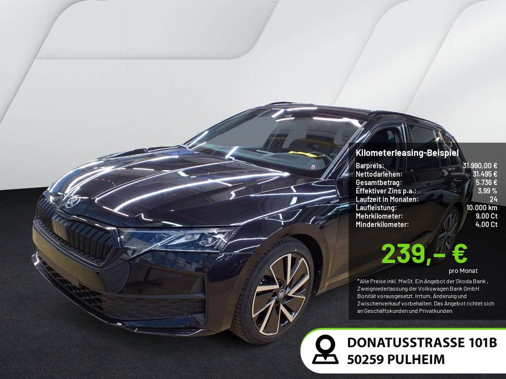 Skoda Octavia 2.0 TDI Sportline HUD LED NAVI AHK 360°