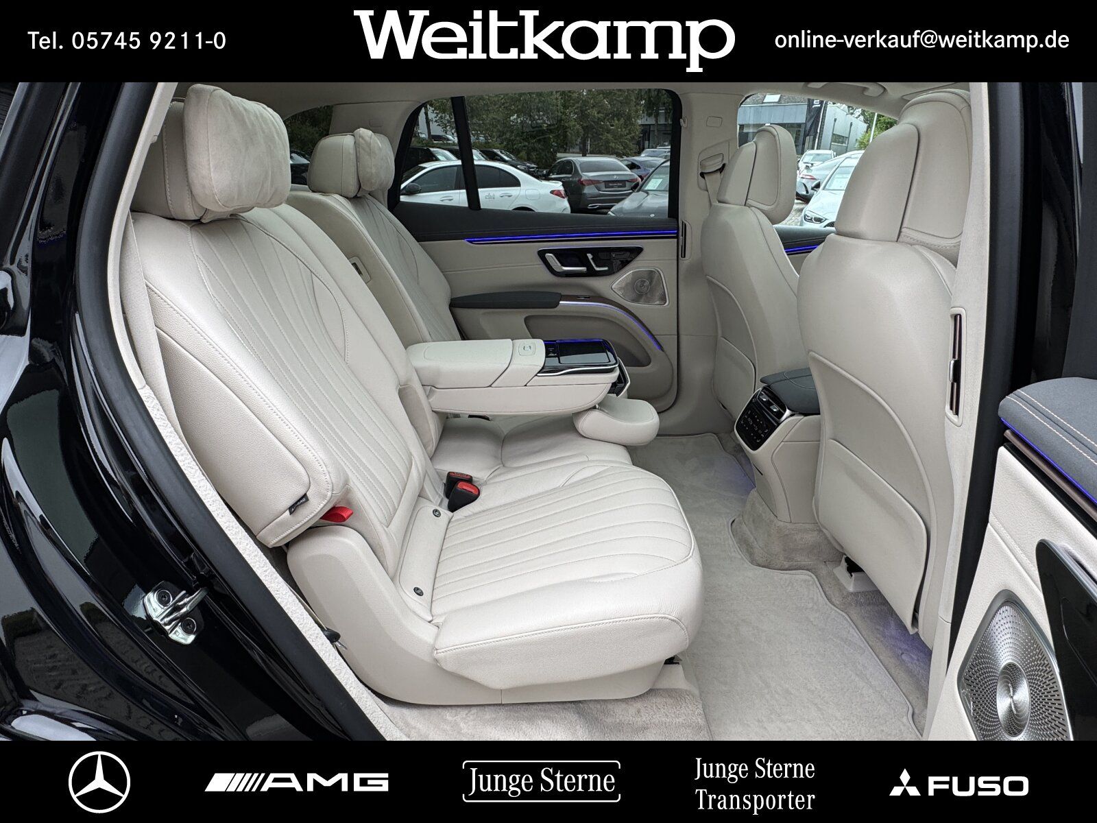 Mercedes-Benz EQS 450 4M SUV AMG HYPERSCREEN AIRMATIC 7-SITZ foto 5