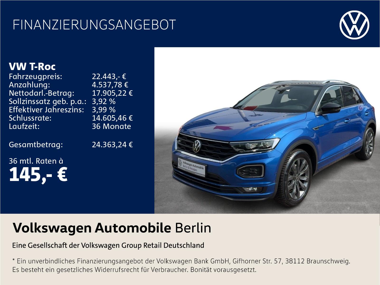 Volkswagen T-Roc 1.5 TSI DSG Sport Navi LED SHZ ACC PDC, миниатюра 19