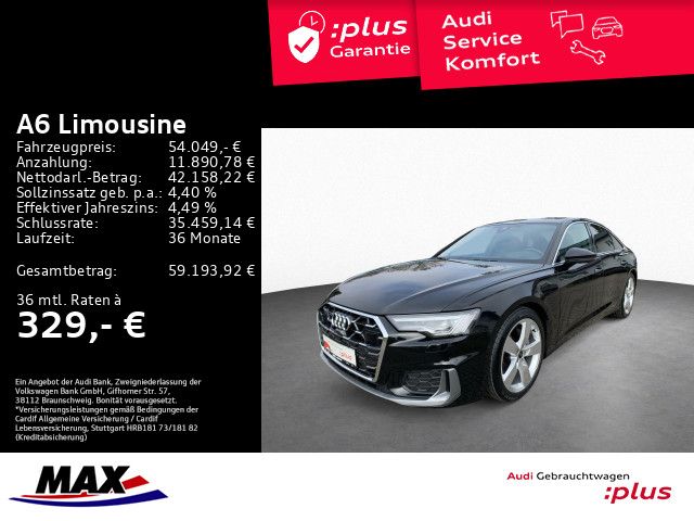 A6 Limousine 50 TDI QUATT S LINE MATRIX+PANO+AHK