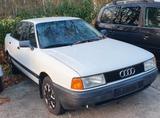 Audi 80 1.8S H-Zulassung Oldtimer Schiebedach 2. Hand - weiße Audi 80