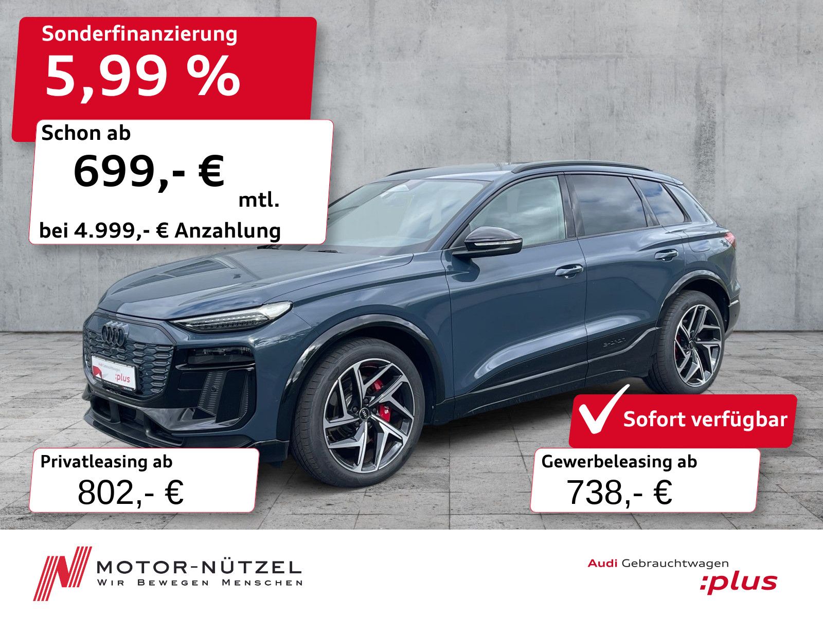 Audi SQ6 e-tron QU MATRIX+NAV+HuD+B&O+ACC+AIR+PANO+21