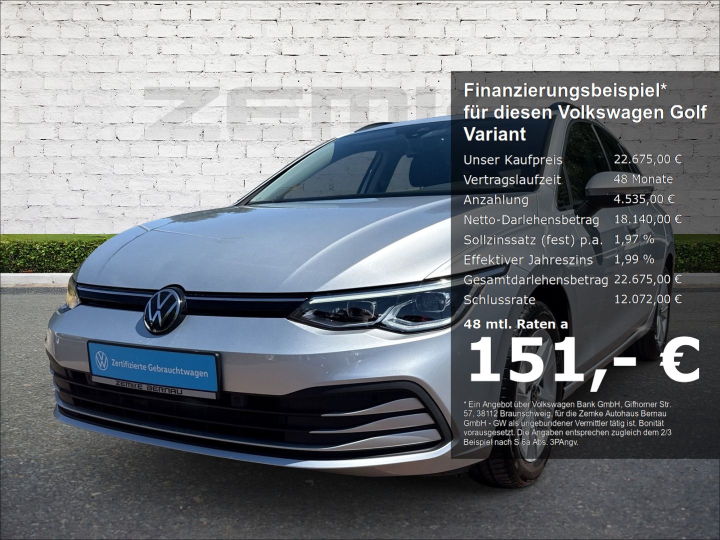 Volkswagen Golf Variant VIII 1.5 eTSI DSG Life 1,99% Navi D foto 1