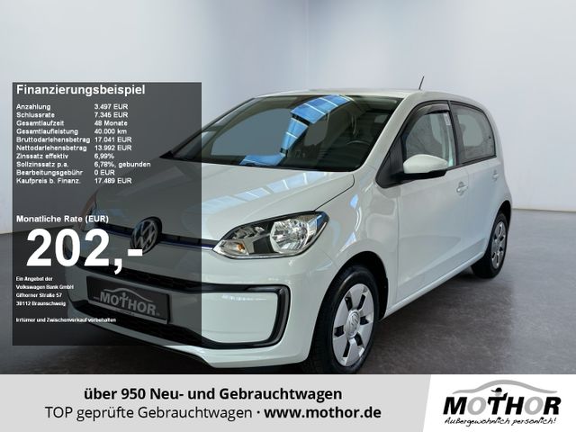 Volkswagen up! e-up! Basis Rückfahrkamera Tempomat