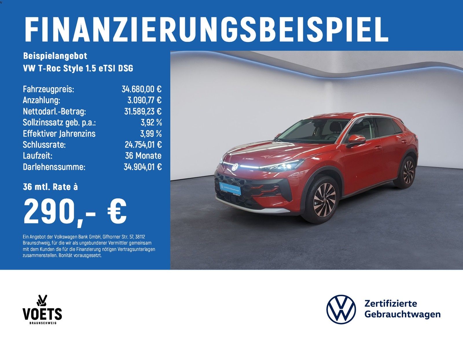 Volkswagen T-Roc Style 1.5 eTSI DSG AreaView HuD AHK LED foto 1