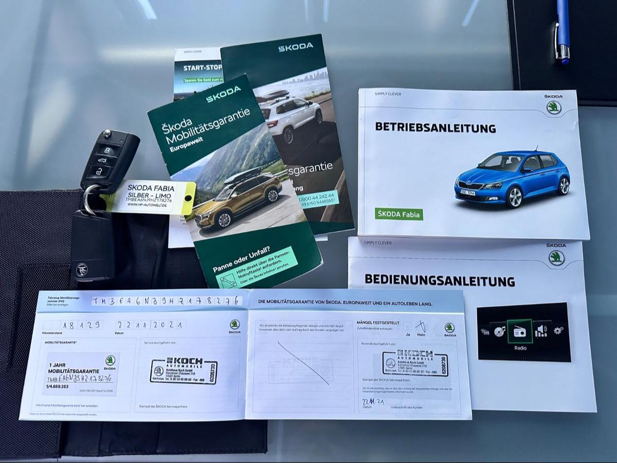 Skoda Fabia Cool Edition Klima Media Scheckheft gepfl.
