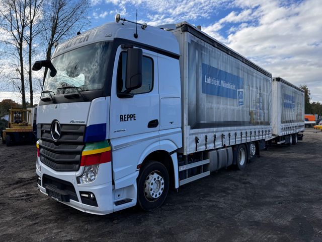 Mercedes-Benz Actros 2642 LL 6x2 + Tandem Anhänger, German