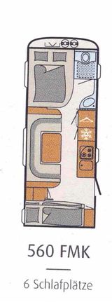 Dethleffs Camper 560 FMK - Offers matching your search criteria
