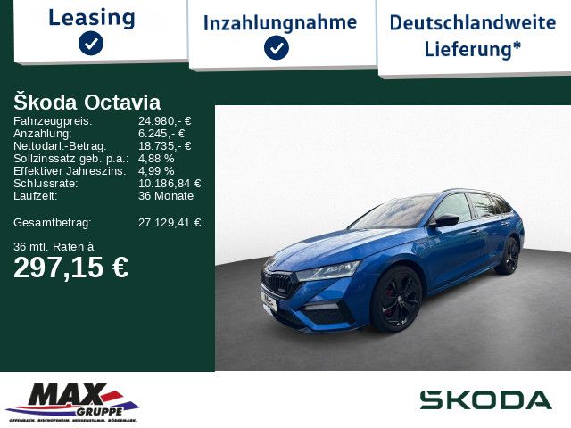 Octavia Combi RS iV 1.4TSI 110kW MATRIXLED+HUD+