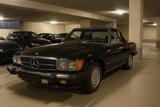 Mercedes-Benz SL 560 1989 grandios Zuverlässig H Kennzeichen - schwarze Mercedes-Benz SL 560
