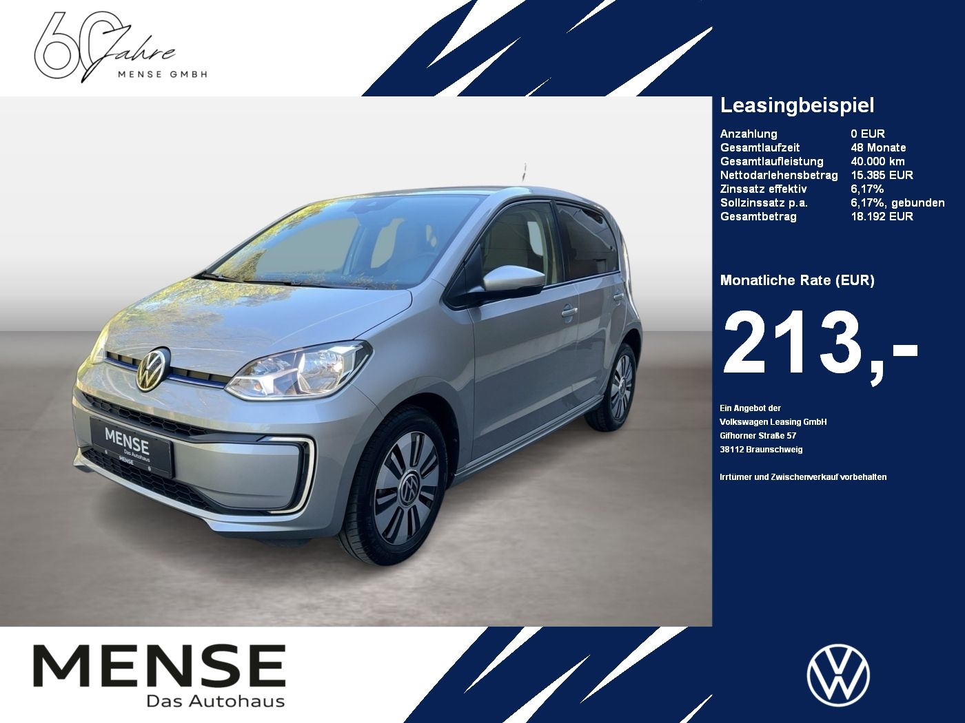 Volkswagen e-up! move up ! Style plus KlimaA|SHZG|AUT|LM