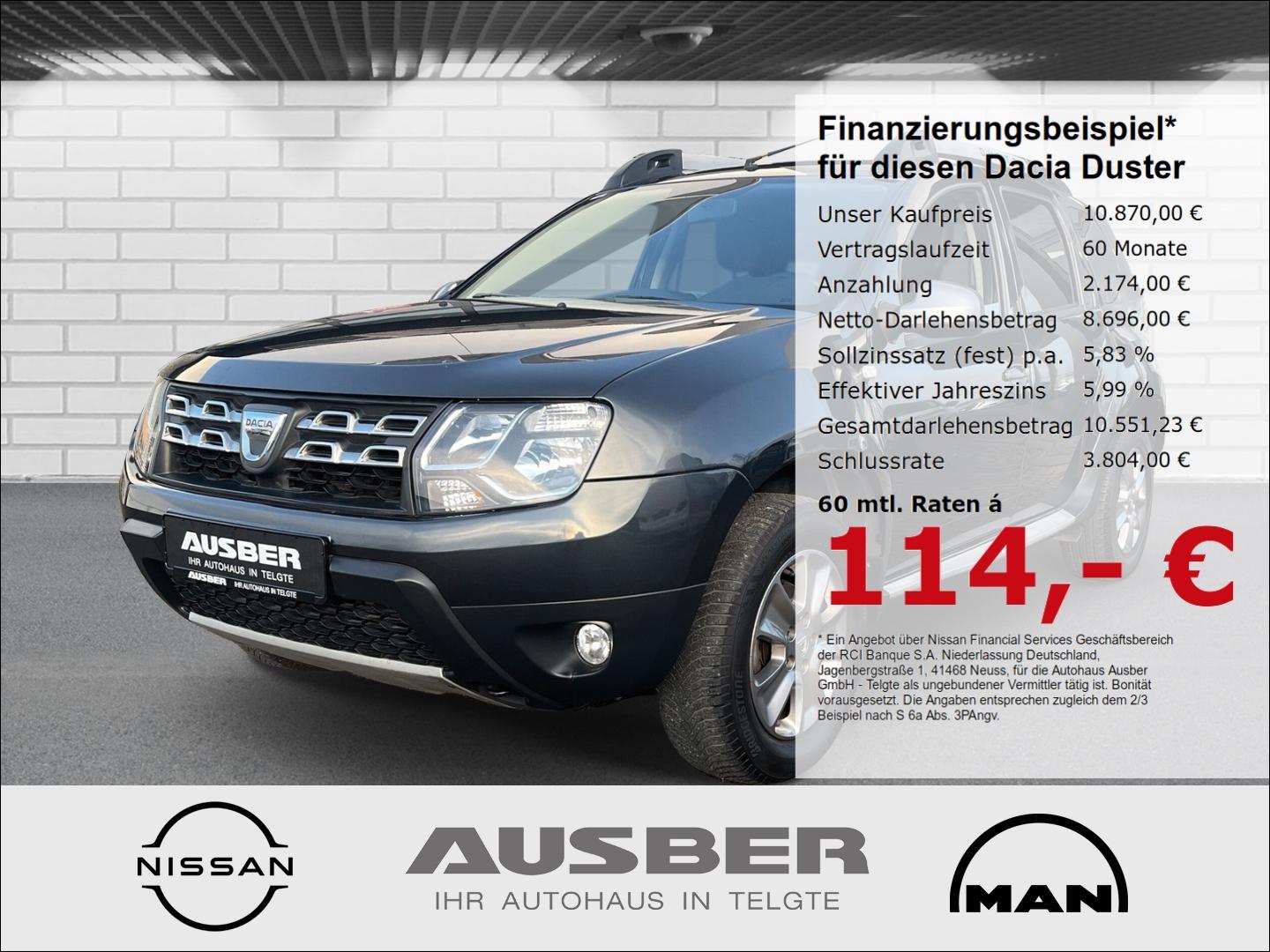 Dacia Duster I Prestige 4x2 1.5 dCi 110 FAP Navi Leder