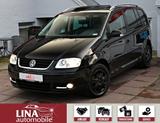 Volkswagen Touran 2.0 Aut. 7SITZE*el.SD*NaviDVD*Leder*AHK* - gebrauchte VW Touran aus dem Jahr 2005