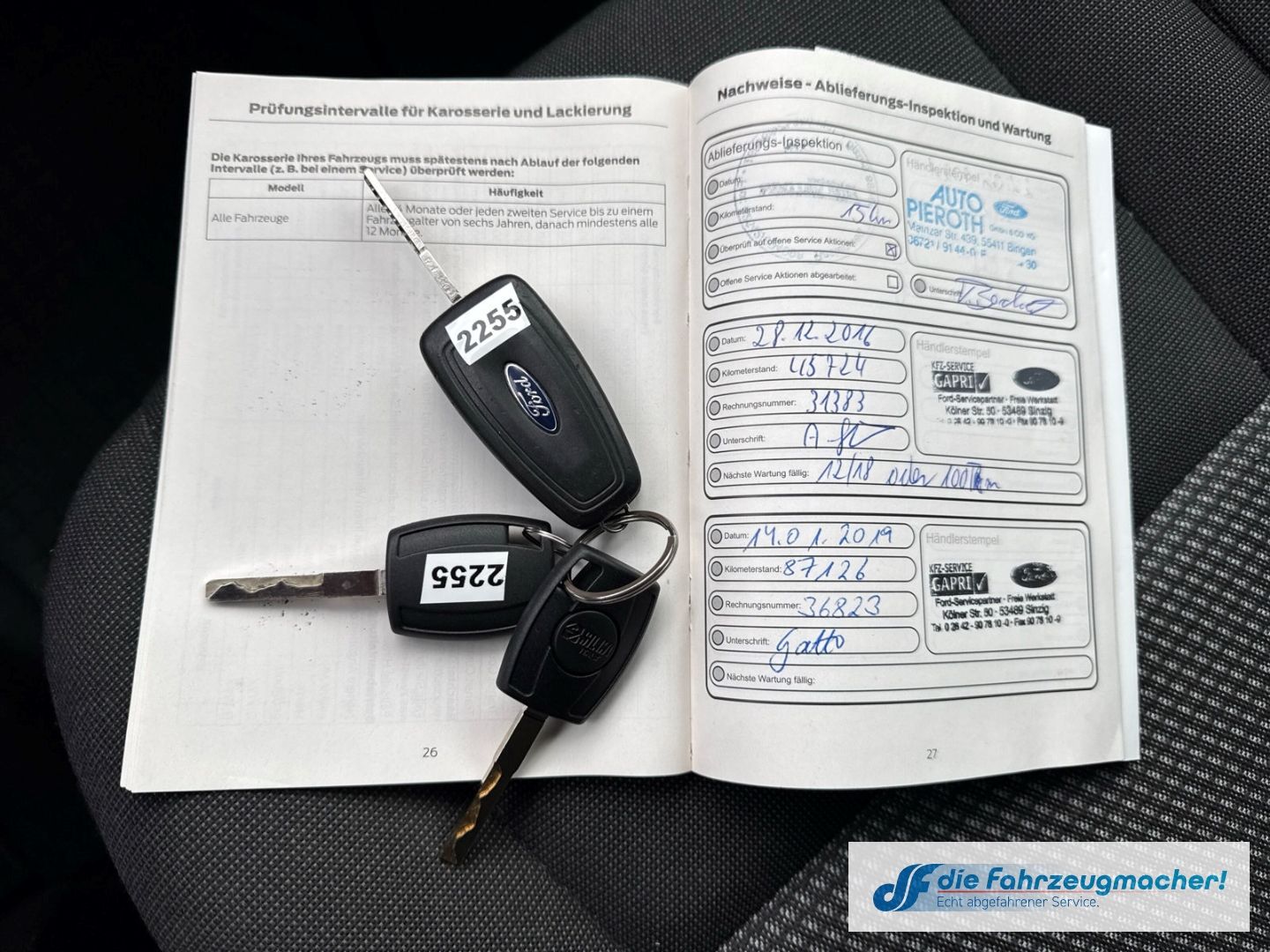 Fahrzeugabbildung Ford Transit Custom Tourneo 300 L1 *2255*EXPORT