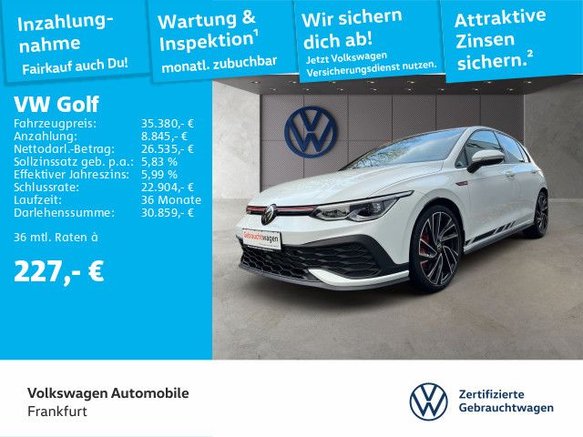 Volkswagen Golf VIII 2.0 TSI DSG GTI Clubsport Navi LM 19"