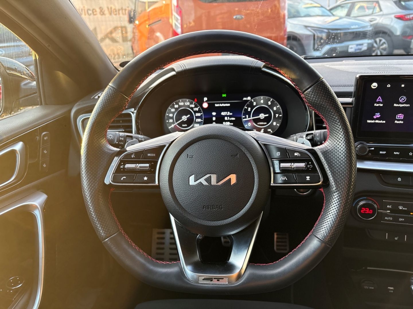 Fahrzeugabbildung Kia ProCeed GT 1.6 VerkehrszeichenERK Kamera LED