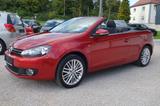 Volkswagen Golf VI Cabriolet Cup"Klima"SHZ"ALU"1.Hd - Volkswagen Golf: Rot, Cabrio