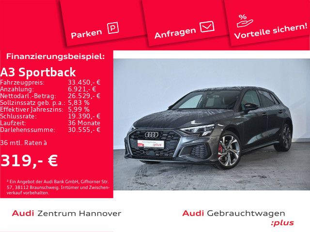 Audi A3 Sportback S line 45 TFSIe Pano LED ACC Navi L