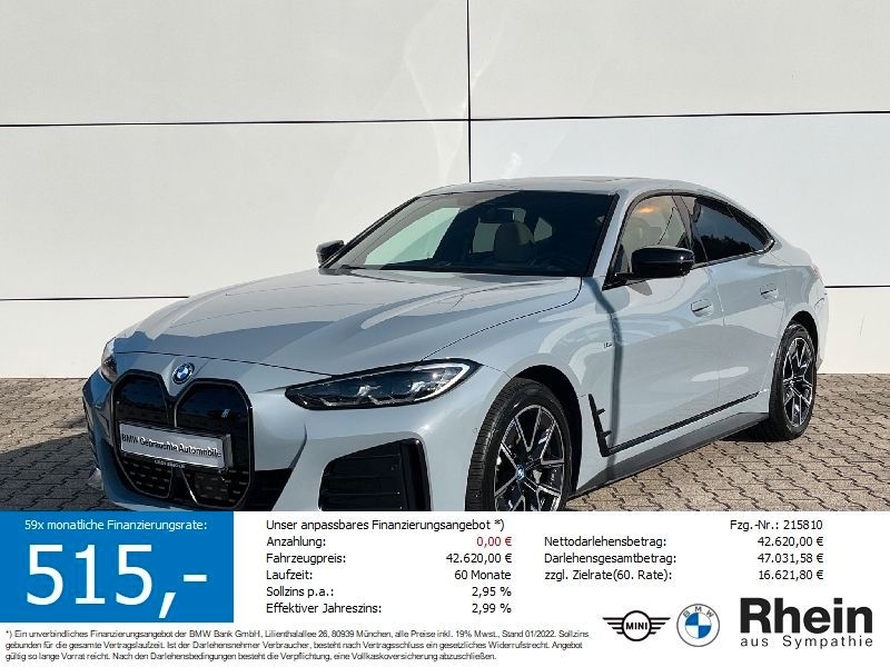 BMW i4 eDrive35 Gran Coupé M Sportpaket AHK+SHZ+GSD
