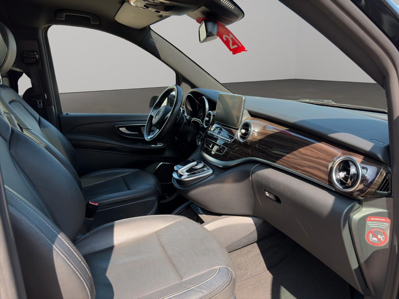Mercedes-Benz V 250d lang Blue Avantgarde Panorama Sitzklima