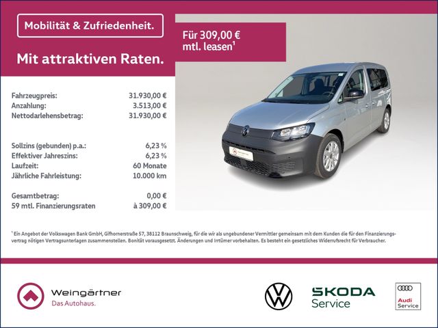 Caddy 2.0 TDI, Climatronic, AHK, Navi, Alu 16",