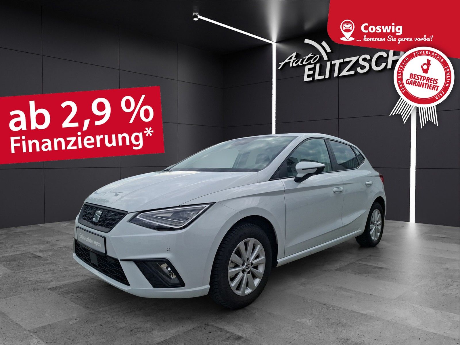 Fahrzeugabbildung SEAT Ibiza TSI Style LED Navi ACC VC RFK SH LM