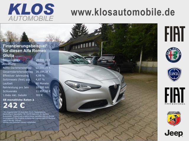 Alfa Romeo Giulia SUPER 2.0 TURBO 200PS XENON NAVI AHK KAME