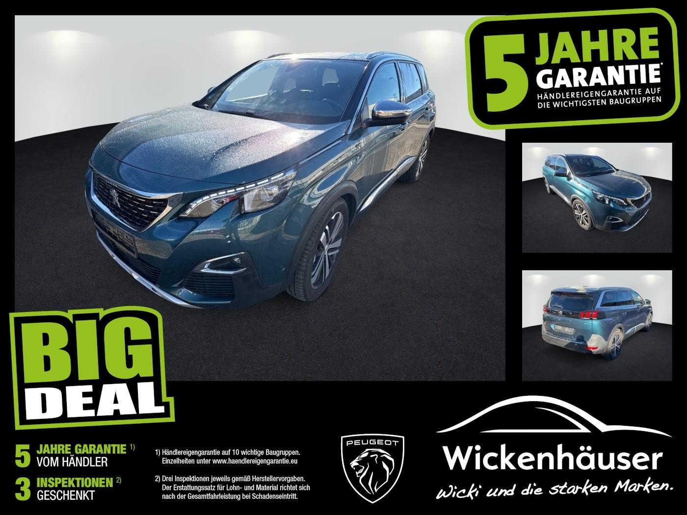 Peugeot 5008 2.0 BlueHDi 180 GT ACC+Panoramadach+LED+Nav