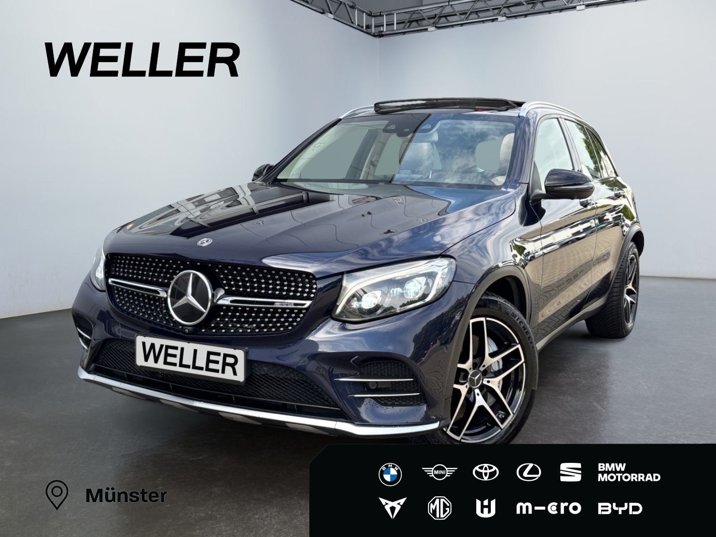 MERCEDES-BENZ GLC 43 AMG 4M 9G-TRO *LED*HUD*Pano*AHK*DISTRO*36