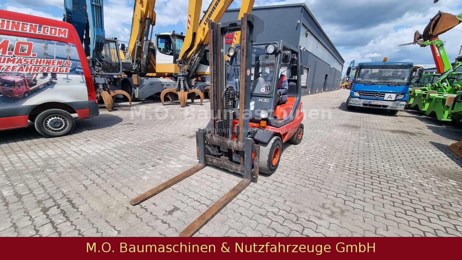 Fahrzeugabbildung Linde H30D-3 / Duplex Mast / 3t / 3,30 m /