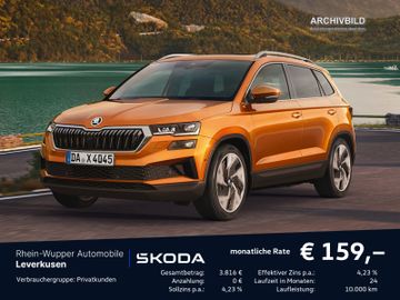 Skoda Leasing Angebot: Skoda Karoq 1.0 TSI 6-Gang Selection LED PDC KLIMA