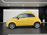 Fiat 500 Lounge El. Panodach Reifen-NEU SD Tel.-Vorb. - Fiat 500: Gelb