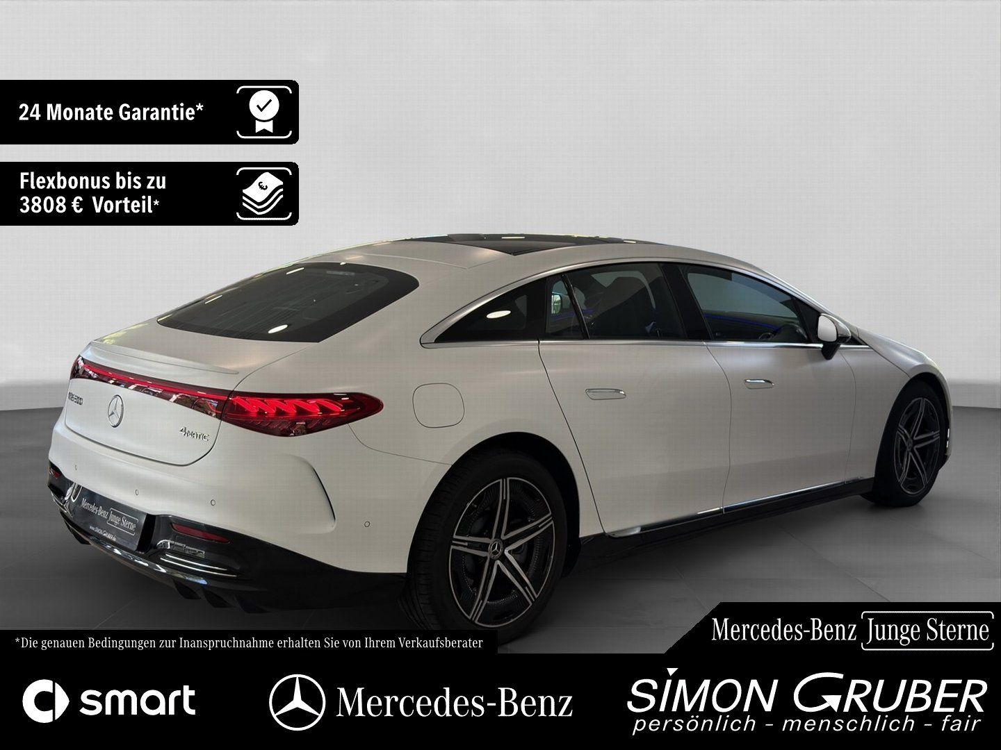 Fahrzeugabbildung Mercedes-Benz EQS 500 4M AMG Pano Massage TV Guard360 118kwh