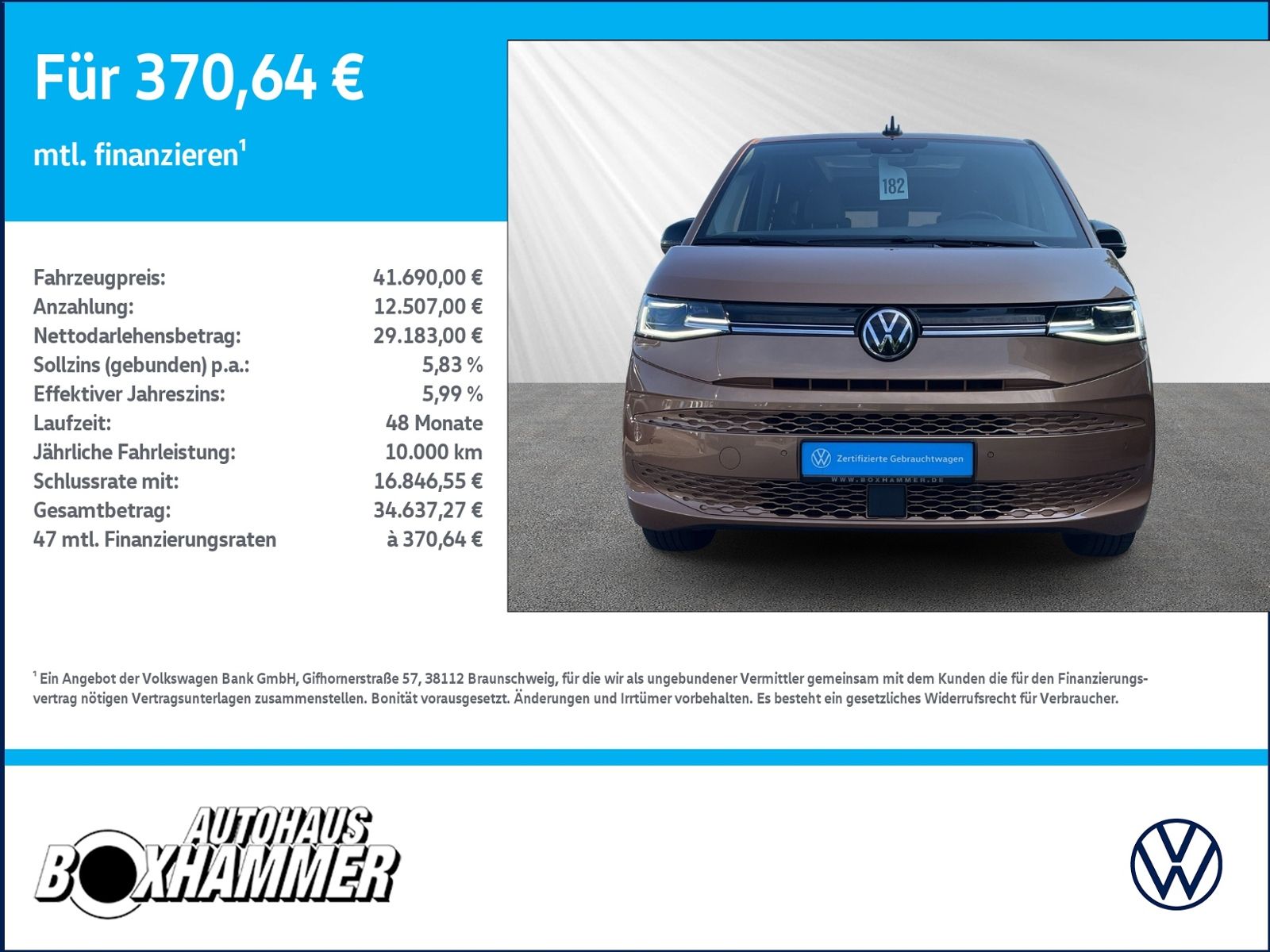 Volkswagen T7 Multivan T7 2,0 TDI DSG Life RÜCK.KAM ELE.HE foto 3
